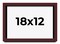 12x18 Shadow Box 1.5" Depth Picture Frame with UV-Resistant Acrylic & Acid Free Backing, Available in 5 Finishes - Black, Brown, Gold, Silver, White
